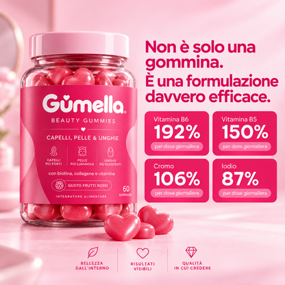 Gumella Beauty Gummies - Frutti Rossi